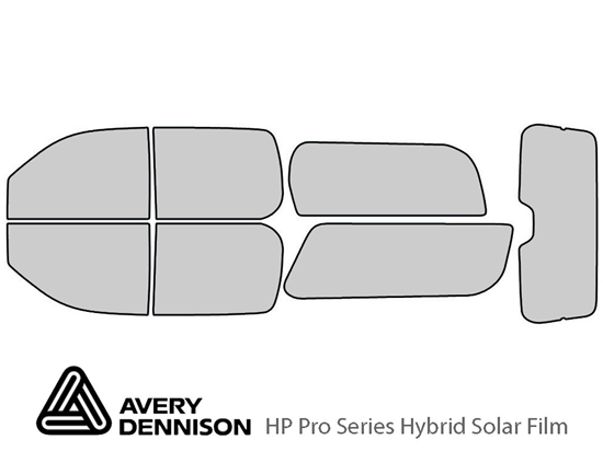 Avery Dennison Cadillac Escalade 2007-2014 (ESV) HP Pro Window Tint Kit