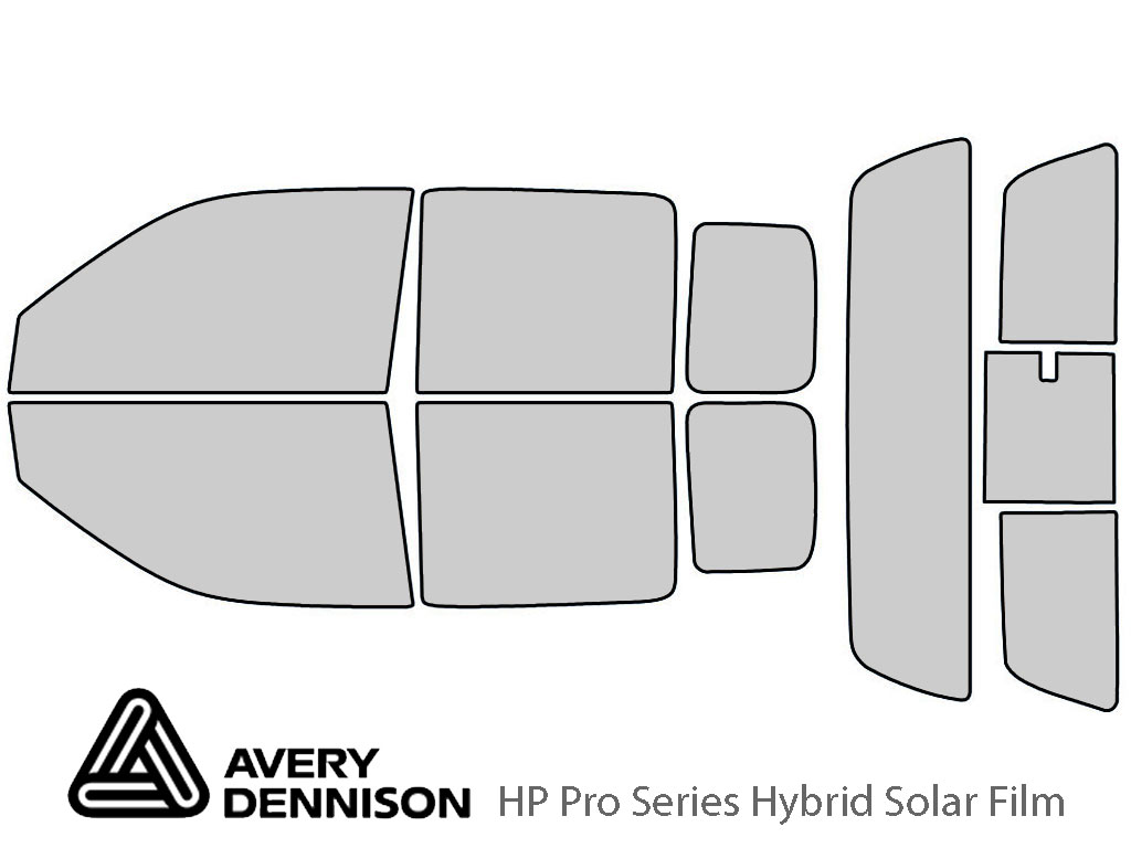 Avery Dennison Chevrolet Colorado 2004-2012 HP Pro Window Tint Kit