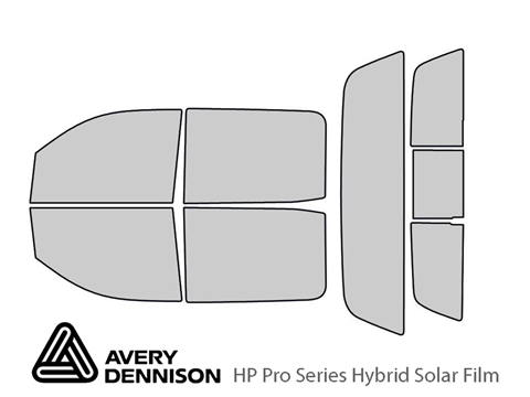 Avery Dennison™ Chevrolet Silverado 2019-2019 HP Pro Window Tint Kit (Legacy Edition, 4 Door)