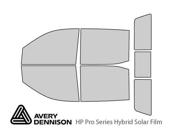 Avery Dennison Chevrolet Silverado 2019-2023 (4 Door) HP Pro Window Tint Kit