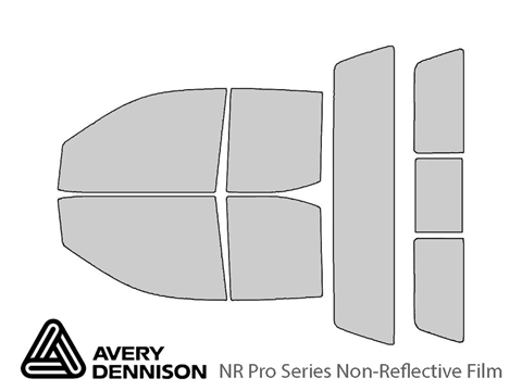 Avery Dennison™ Chevrolet Silverado 2019-2023 NR Pro Window Tint Kit (4 Door Extended Cab)