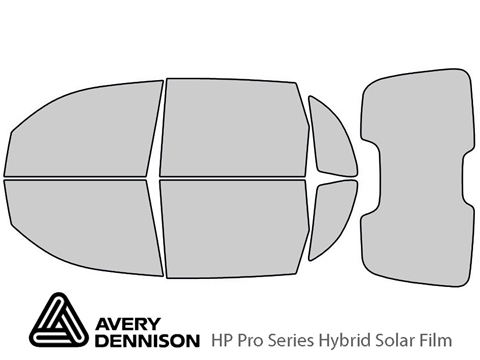 Avery Dennison™ Chrysler PT Cruiser 2001-2010 HP Pro Window Tint Kit (Sedan)