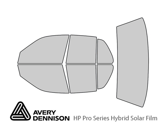 Avery Dennison Ford Crown Victoria 1998-2011 HP Pro Window Tint Kit
