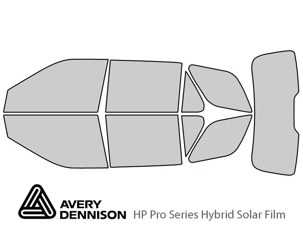 Avery Dennison Ford Explorer 2011-2019 HP Pro Window Tint Kit