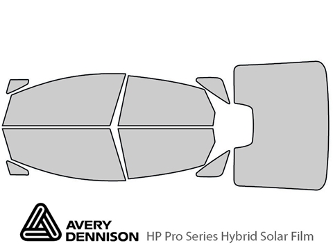 Avery Dennison™ Ford Fiesta 2011-2019 HP Pro Window Tint Kit (Sedan)