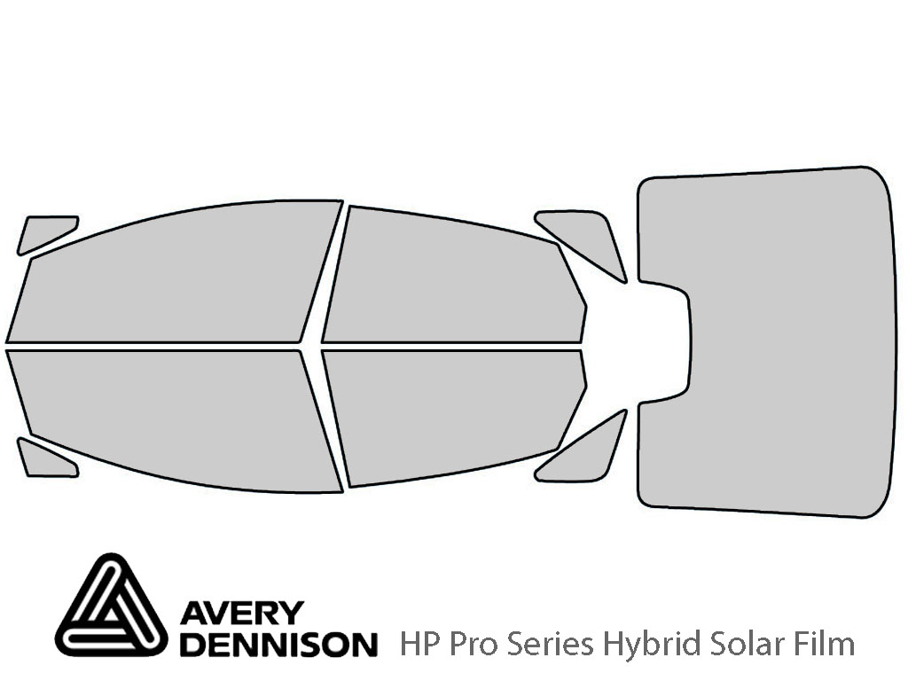 Avery Dennison Ford Fiesta 2011-2019 (Sedan) HP Pro Window Tint Kit