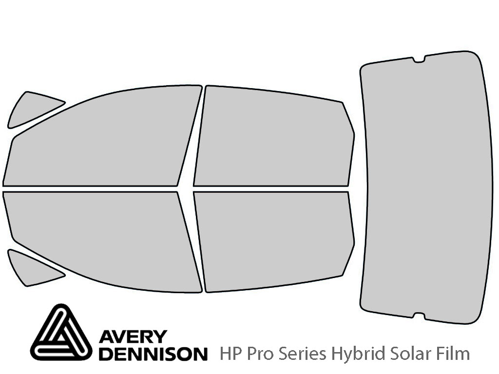 Avery Dennison Ford Focus 2008-2011 (Hatchback) HP Pro Window Tint Kit