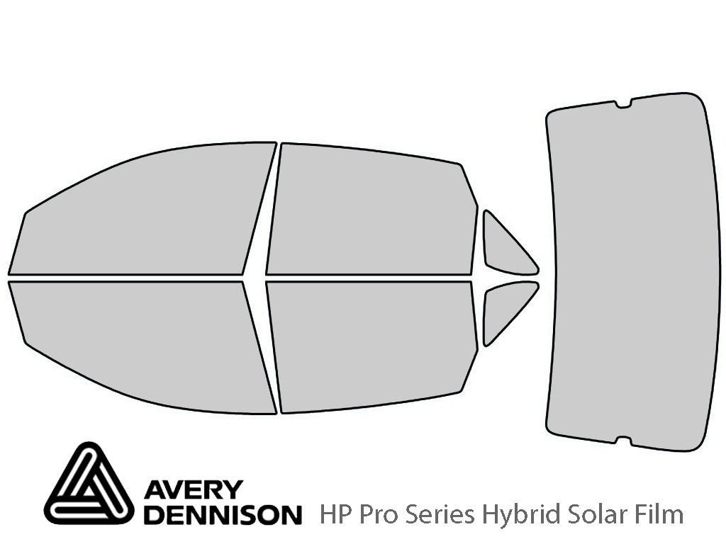 Avery Dennison Ford Focus 2008-2011 (Sedan) HP Pro Window Tint Kit