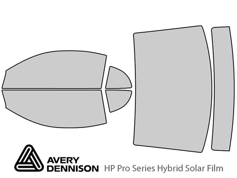 Avery Dennison™ Ford Mustang 1999-2004 HP Pro Window Tint Kit (Coupe)