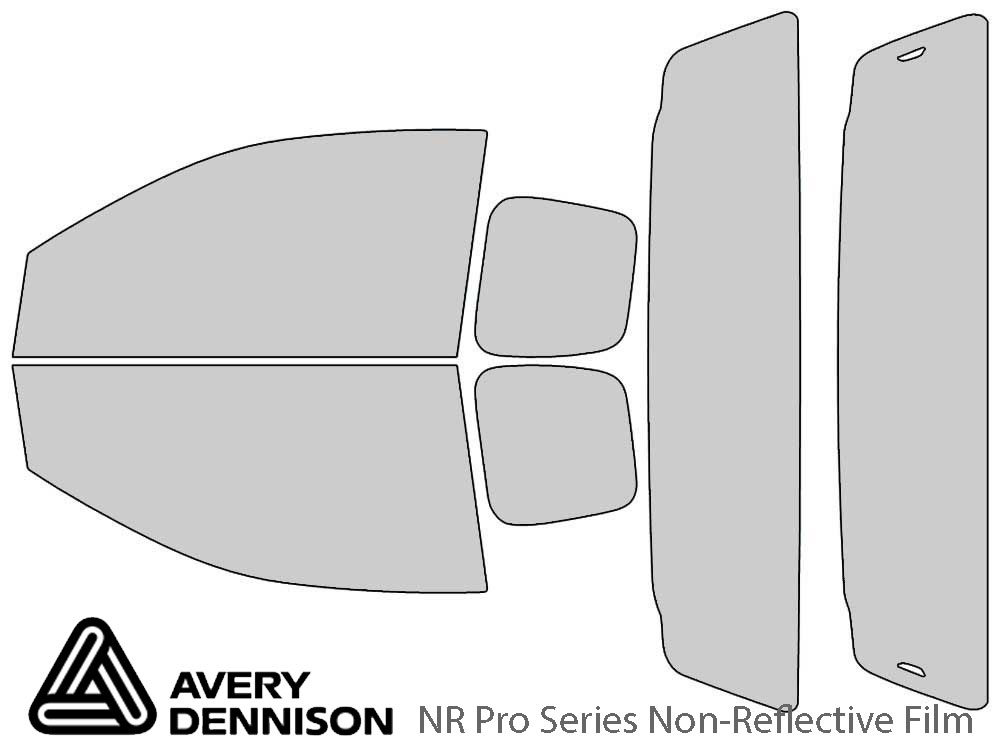 Avery Dennison Ford Ranger 2019-2022 (2 Door SuperCab) NR Pro Window Tint Kit