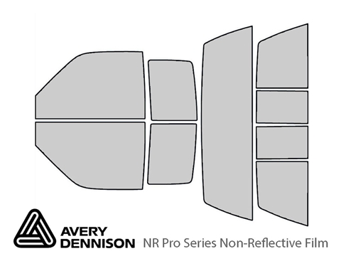Avery Dennison™ GMC Sierra 1993-1999 NR Pro Window Tint Kit (2 Door)