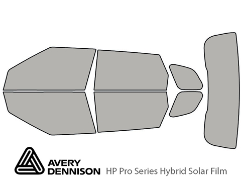Avery Dennison™ Land Rover Range Rover Evoque 2012-2019 HP Pro Window Tint Kit (4 Door)