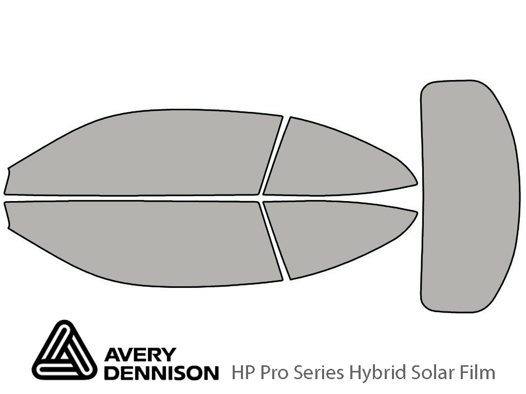 Avery Dennison Lexus IS 2010-2015 (Convertible) HP Pro Window Tint Kit