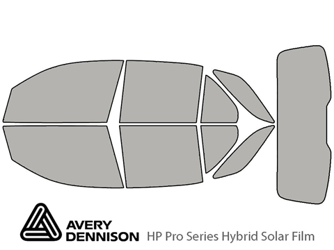 Avery Dennison™ Mercedes-Benz GLE-Class 2020-2022 HP Pro Window Tint Kit (SUV)