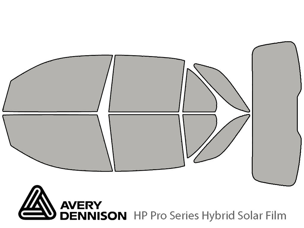 Avery Dennison Mercedes-Benz GLE-Class 2020-2022 (SUV) HP Pro Window Tint Kit