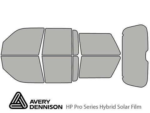 Avery Dennison™ Mercury Mountaineer 1997-2001 HP Pro Window Tint Kit