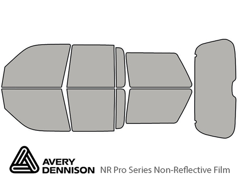 Avery Dennison™ Mercury Mountaineer 1997-2001 NR Pro Window Tint Kit
