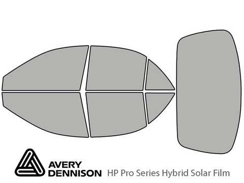 Avery Dennison™ Mercury Tracer 1997-1999 HP Pro Window Tint Kit
