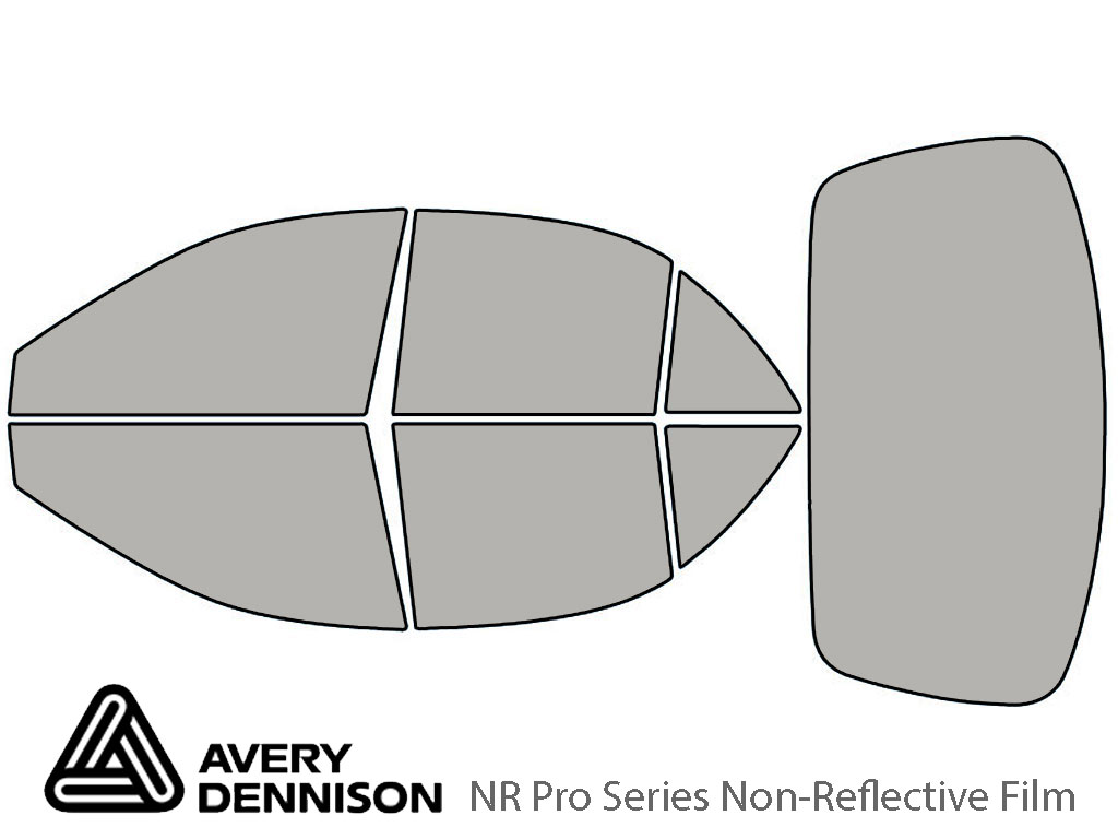 Avery Dennison Mercury Tracer 1997-1999 NR Pro Window Tint Kit