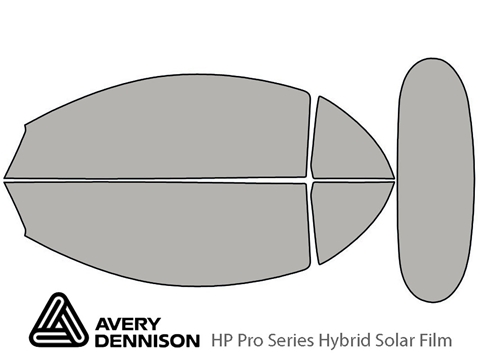 Avery Dennison™ Mitsubishi Eclipse 2001-2005 HP Pro Window Tint Kit (Spyder)