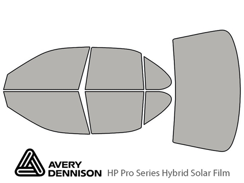 Avery Dennison™ Nissan Altima 2000-2001 HP Pro Window Tint Kit