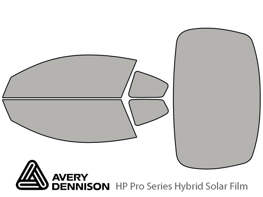 Avery Dennison Nissan Altima 2008-2013 (Coupe) HP Pro Window Tint Kit