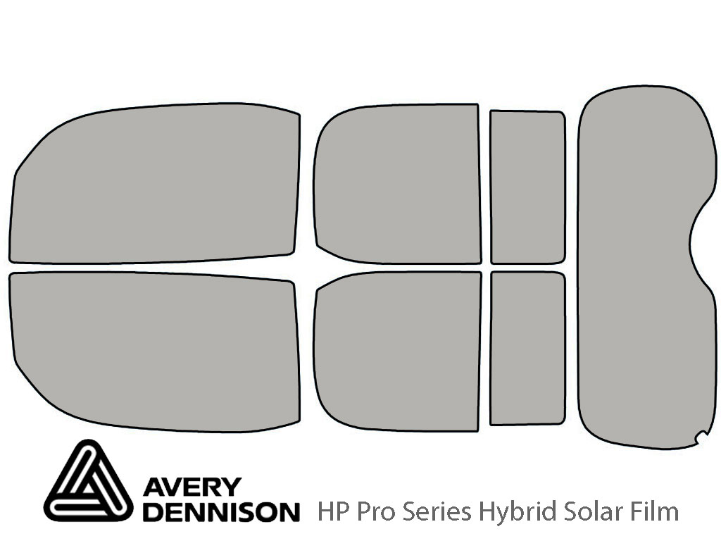 Avery Dennison Nissan Cube 2009-2014 HP Pro Window Tint Kit
