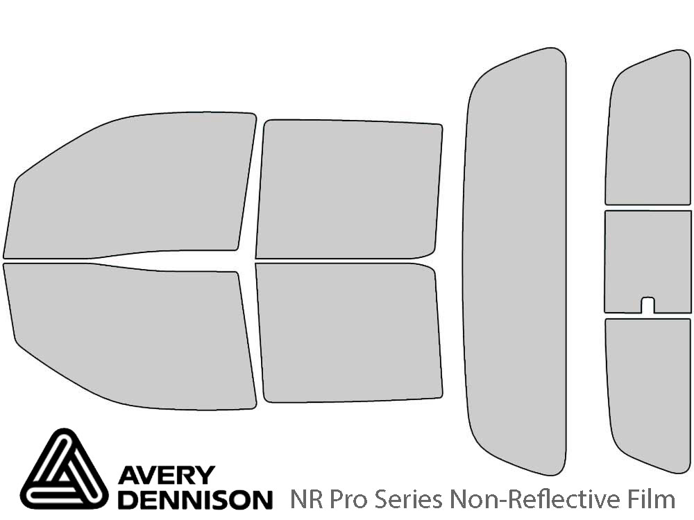 Avery Dennison Nissan Frontier 2022-2022 (4 Door) NR Pro Window Tint Kit