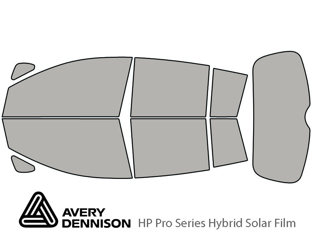 Avery Dennison Nissan Versa 2007-2014 (Hatchback) HP Pro Window Tint Kit