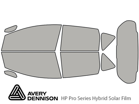 Avery Dennison™ Nissan Versa 2014-2019 HP Pro Window Tint Kit (Note)