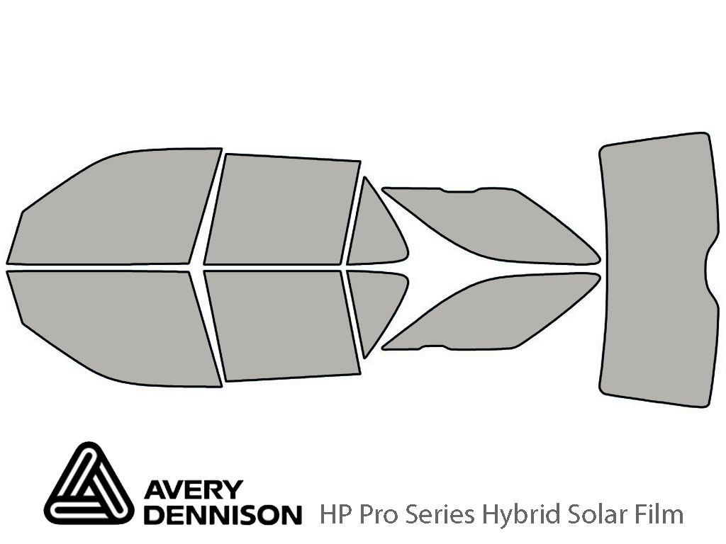 Avery Dennison Saab 9-5 1999-2009 (Wagon) HP Pro Window Tint Kit