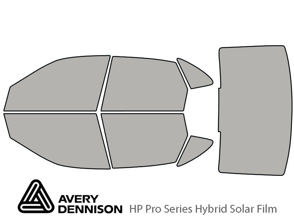 Avery Dennison Saturn L-Series 2000-2005 (Sedan) HP Pro Window Tint Kit