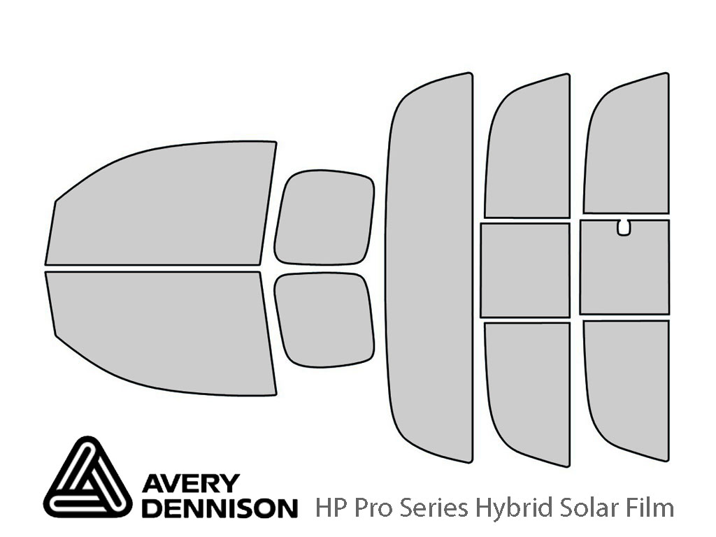 Avery Dennison Toyota Tacoma 2016-2023 (2 Door) HP Pro Window Tint Kit