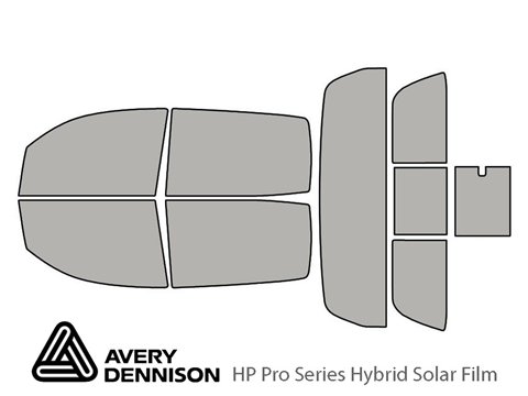 Avery Dennison™ Toyota Tundra 2007-2021 HP Pro Window Tint Kit (4 Door CrewMax)