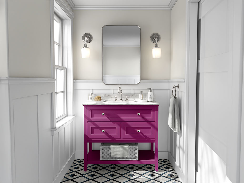 3M 1080 Gloss Fierce Fuchsia DIY Bathroom Cabinet Wraps