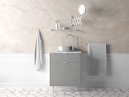 Avery Dennison SW900 Satin Gray Bathroom Cabinetry Wraps