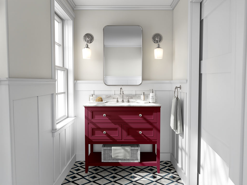 ORACAL 970RA Gloss Purple Red DIY Bathroom Cabinet Wraps