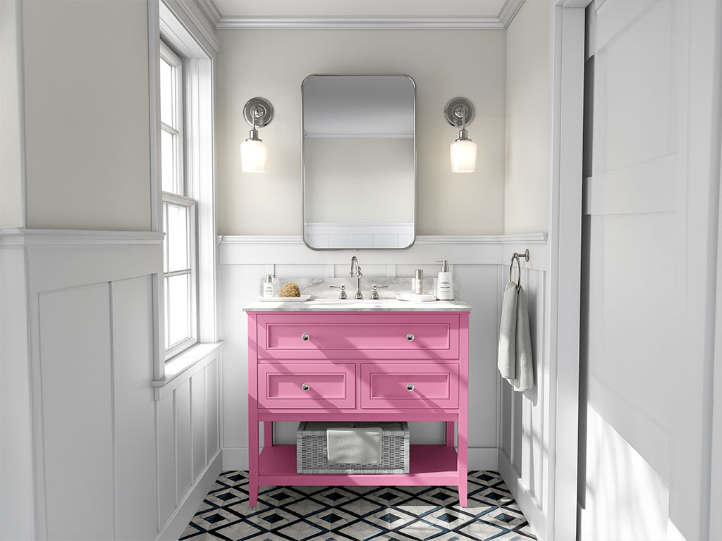 ORACAL 970RA Gloss Soft Pink DIY Bathroom Cabinet Wraps
