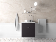 ORACAL 970RA Metallic Black Bathroom Cabinetry Wraps