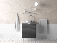 Rwraps 3D Carbon Fiber Black (Digital) Bathroom Cabinetry Wraps