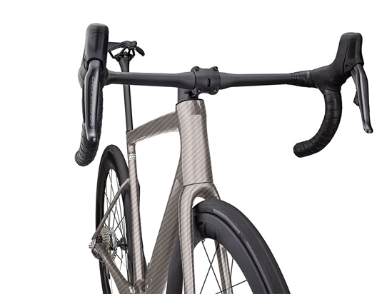 Rwraps 3D Carbon Fiber Silver DIY Bicycle Wraps