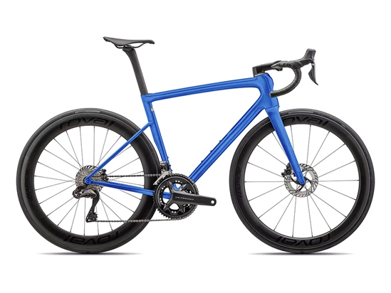 Rwraps 5D Carbon Fiber Epoxy Blue Do-It-Yourself Bicycle Wraps