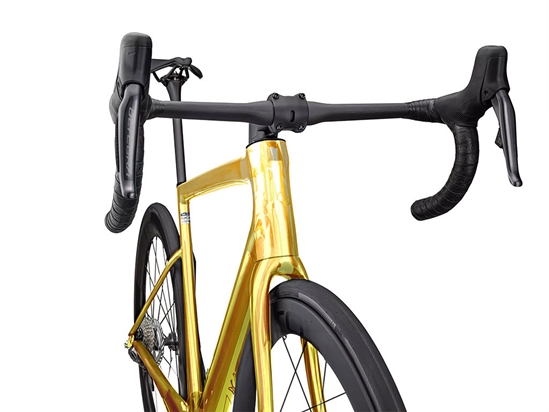 Rwraps Chrome Gold DIY Bicycle Wraps