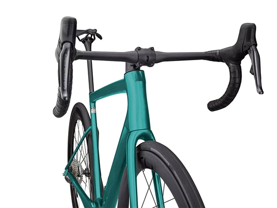 Rwraps Gloss Metallic Emerald Green DIY Bicycle Wraps