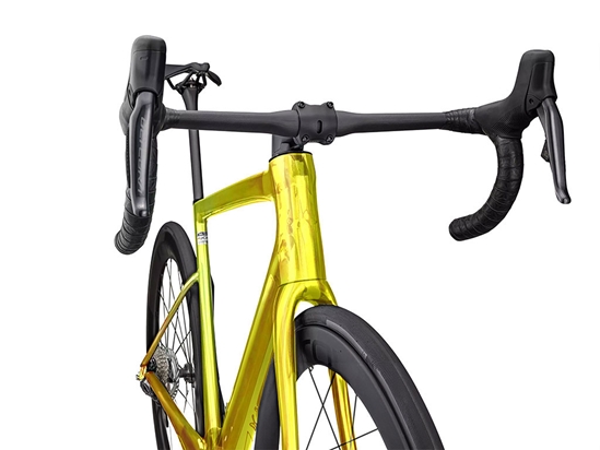 Rwraps Holographic Chrome Gold Neochrome DIY Bicycle Wraps