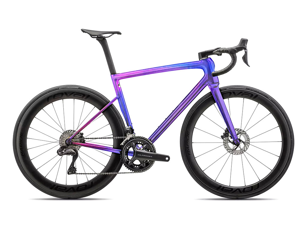 Rwraps Holographic Chrome Purple Neochrome Do-It-Yourself Bicycle Wraps