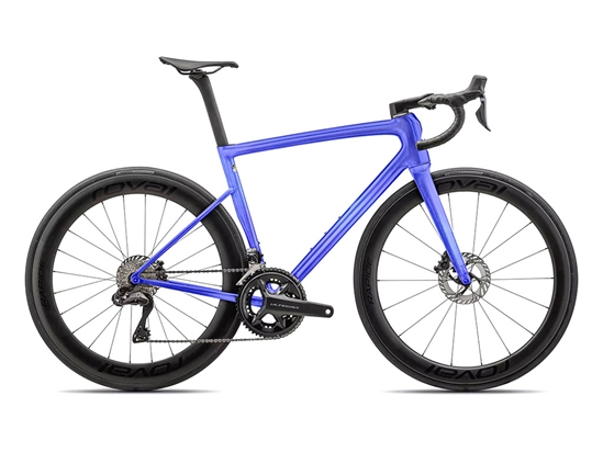 Rwraps Matte Chrome Blue Do-It-Yourself Bicycle Wraps