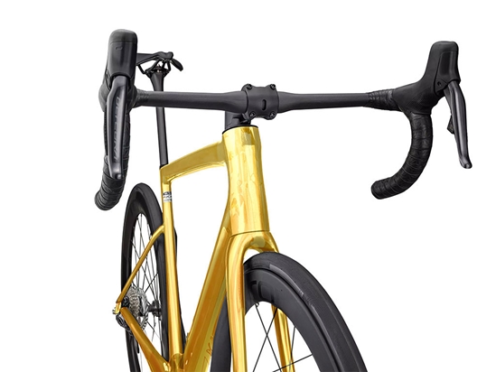 Rwraps Matte Chrome Gold DIY Bicycle Wraps