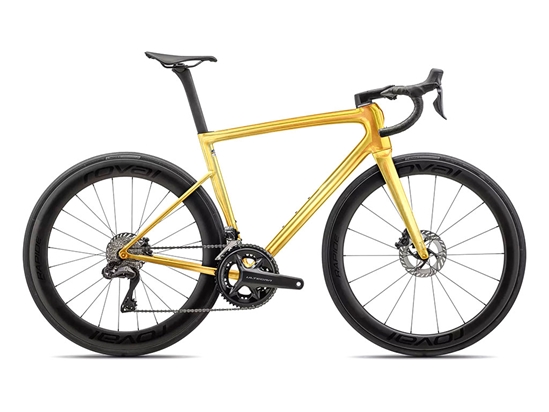 Rwraps Matte Chrome Gold Do-It-Yourself Bicycle Wraps