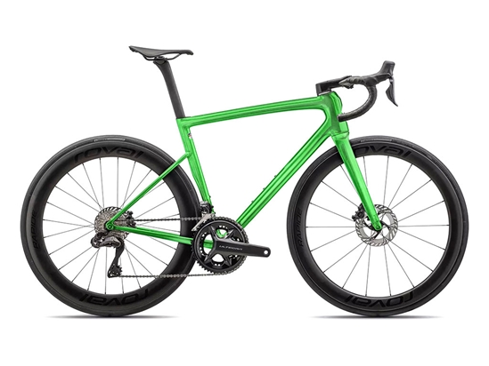 Rwraps Matte Chrome Green Do-It-Yourself Bicycle Wraps